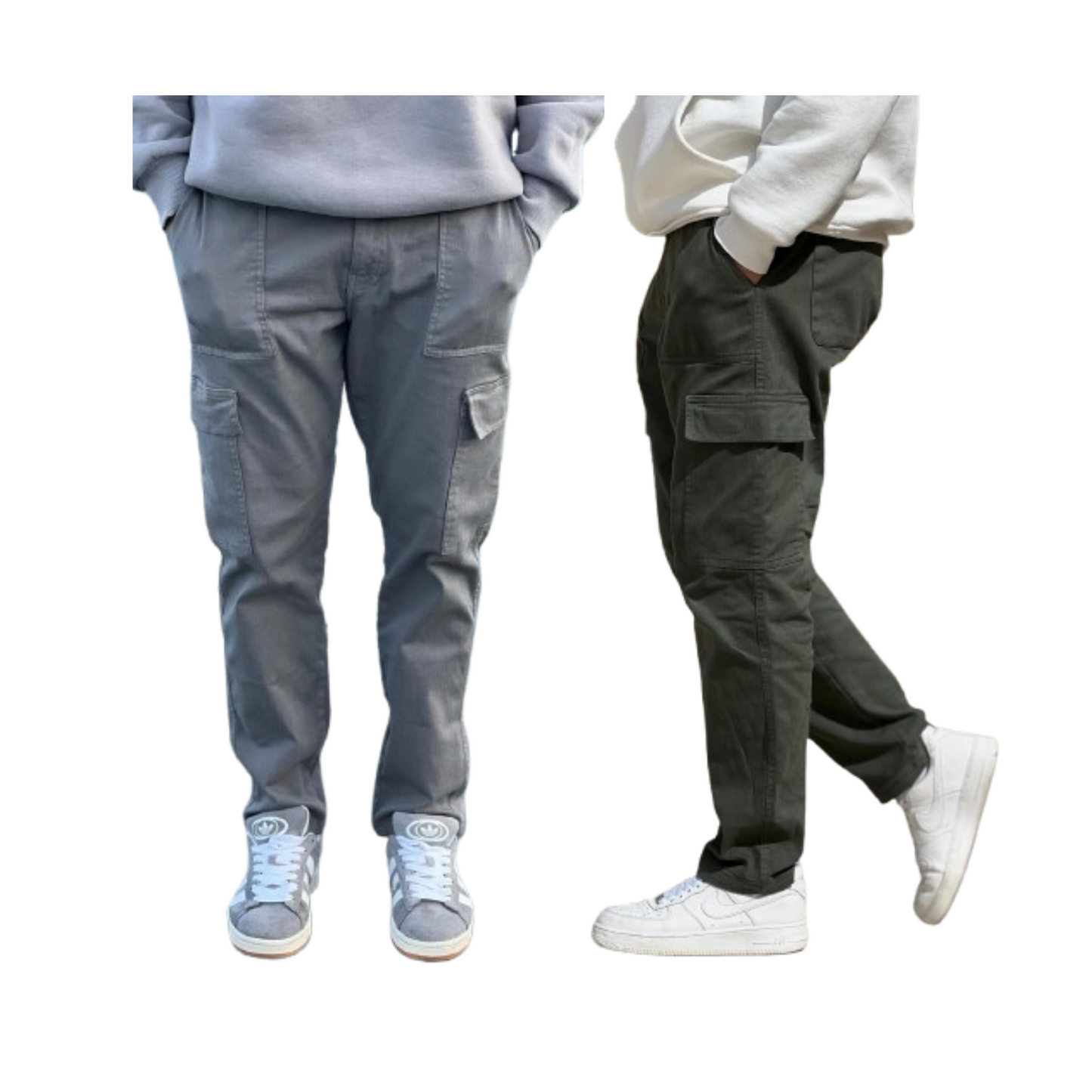 Pantalon Cargo Pack 2 pièces