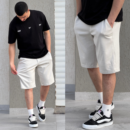 Short Regular Fit en molleton Grande taille