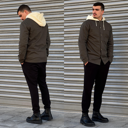 Surchemise Homme avec capuche