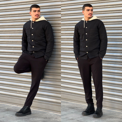 Surchemise Homme avec capuche
