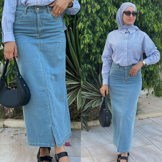 Jupe en jean Femme