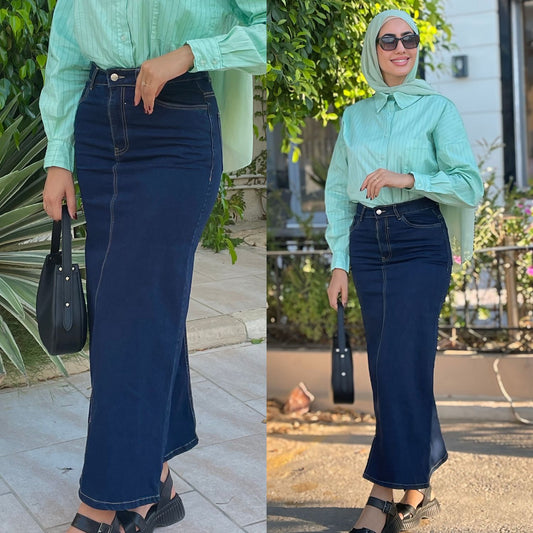 Jupe en jean Femme