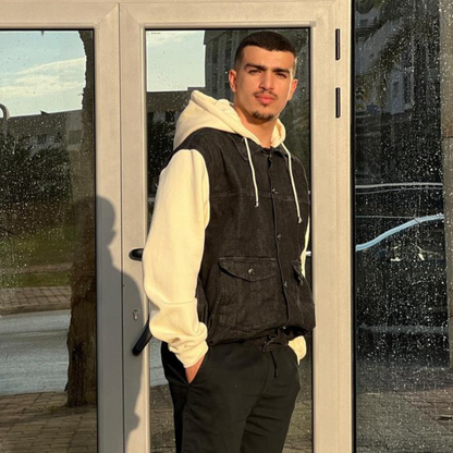 Veste jean oversize