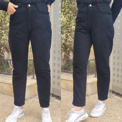 Jean Mom fit confort